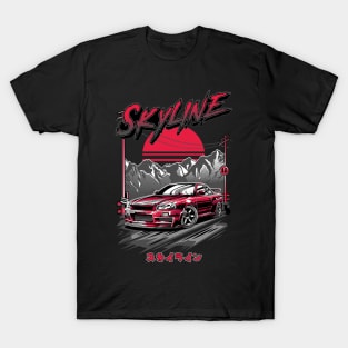 Nissan Skyline GTR 34 T-Shirt